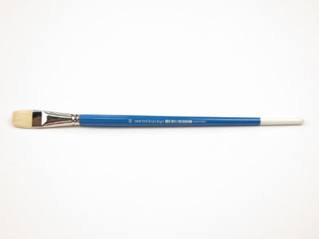 High-quality bristle bright #10 artist brush for precision in painting; ideal for beginners and advanced artists.