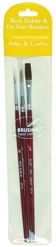 Artist Brush Set - 23 high-quality versatile brushes for watercolor, acrylic, and oil painting, perfect for all skill levels.