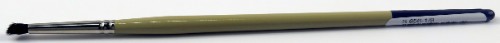 Deerfoot stippler brush for precise stippling in acrylic, oil, and watercolor painting, featuring an ergonomic handle.