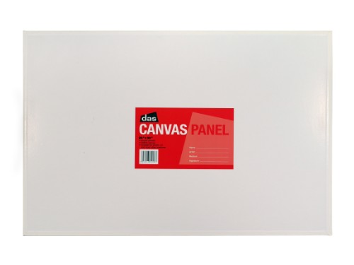 Das Canvas Panel 20x30 inches, 100% cotton, acrylic primed for oil and acrylic painting, sturdy pulp-board backing.