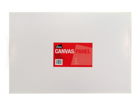 Das Canvas Panel 20x30 inches, 100% cotton, acrylic primed for oil and acrylic painting, sturdy pulp-board backing.