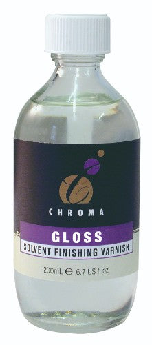 Acrylic Paint - Chroma Gloss Solvent Varnish 200ml