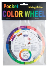 Compact Artist Colour Wheel for easy color selection, visualization, and mastering color theory on the go.