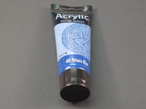 Acrylic Paint - Phoenix Acrylic 75ml Pthalo Blue (450)