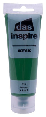 Acrylic paint in vibrant Sap Green, perfect for artists of all levels, offering smooth consistency and excellent coverage.