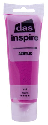 Vibrant 75ml tube of Phoenix Acrylic Paint in Quina Rose (332), perfect for expressive artwork and versatile projects.