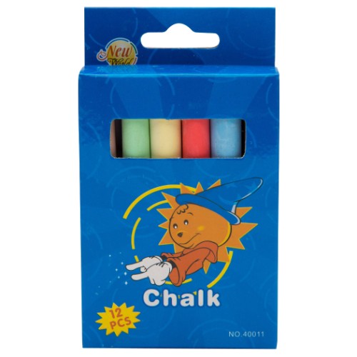 Vibrant 12-piece chalk set for artists, teachers, and students, ideal for indoor and outdoor creative projects.