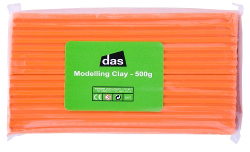 Das Modelling Clay 500g Orange