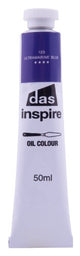 Vibrant 50ml tube of Phoenix Oil Ultramarine Blue paint, perfect for artists seeking brilliance and smooth application.