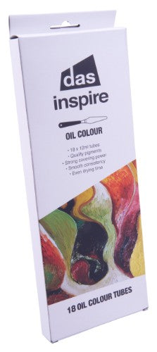 Set of 18 vibrant 12ml Phoenix Oil Colour tubes for artists, ideal for beginners and students to create stunning artworks.