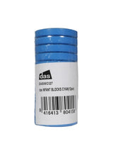 Vibrant and durable Das Tempera Blocks S0 in cyan, perfect for smooth application on various surfaces.