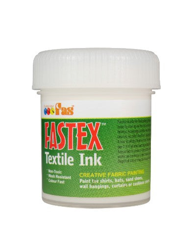 Heat Set Ink - Fas Textile Ink 60ml for vibrant, durable fabric printing on various materials; ideal for DIY projects.