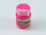 Vibrant Fluo Pink heat set textile ink in 250ml for eye-catching fabric printing, colorfast and wash resistant.