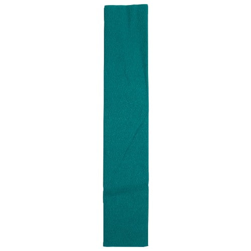 Dark green crepe paper roll (50cm x 2m) ideal for crafting, floral designs, and party decorations with excellent draping.