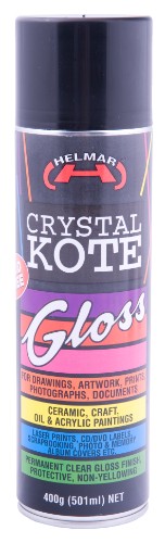 Acrylic Paint - Helmar Crystal Kote Gloss 400g