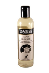 Acrylic crackle medium by Jo Sonja for vintage effects on wood, canvas, and ceramics; ideal for artists and DIY projects.
