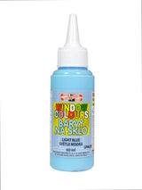 Kohinoor Glass Colour 60ml in Sky Blue, vibrant and non-toxic paint for glass, mirrors, and tiles, great for artists and crafters.