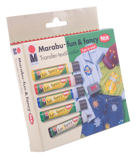 Vibrant fabric dye assortment with five bold colors for machine dyeing cotton, linen, and viscose projects.