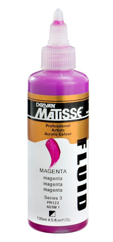 Acrylic Paint - Matisse Fluid 135ml Magenta