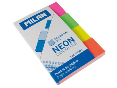 Vibrant Milan Sticky Notes Page Markers in Bright C for effective organization and colorful reminders in any workspace.