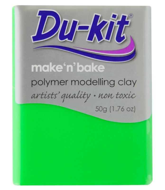 Modelling Clay - Du-Kit 50g 250 Fluo Green