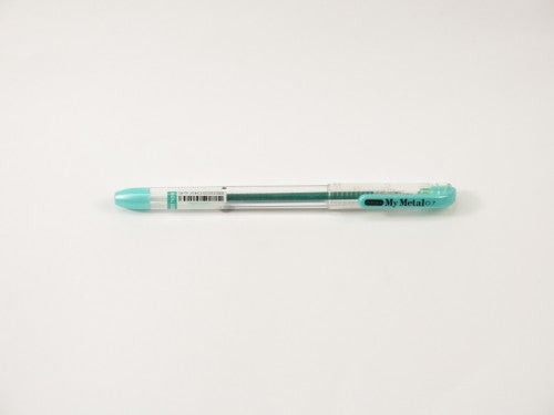 Bright green 0.7mm gel pen offering ultra-smooth writing, ideal for crafting, journaling, and vibrant notes on dark paper.