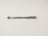 Silver My Met A/Free Pen featuring 0.7mm gel ink for smooth writing and vibrant decoration on dark paper and crafts.