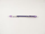 Vibrant violet 0.7mm pen for smooth writing and artistic projects, perfect on dark paper and safe for children.