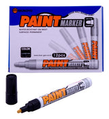 Mungyo Paint Marker Black: versatile, oil-based marker for permanent, vibrant color on any surface, ideal for artists and professionals.