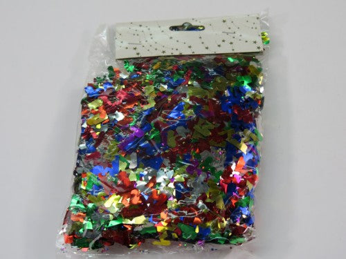 Eco-friendly Recycle Glitter Confetti pack featuring vibrant multi-color foil shapes for sustainable crafting and celebrations.