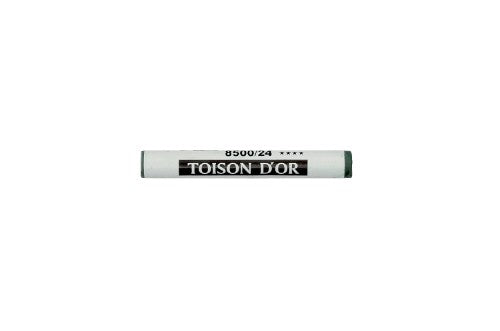 Artist Soft Pastel in Olive Ochre Dark, featuring rich, earthy tones ideal for blending in landscape and portrait artworks.
