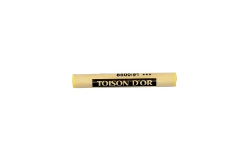 Chrome Yellow Light soft pastel stick, perfect for vibrant artwork with smooth blending and layering in pastel paintings.