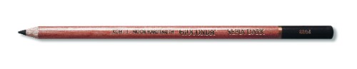 Sepia dark sketching pencil for rich tones, ideal for portraits, landscapes, and intricate detail work in drawings.