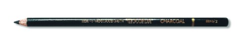 Premium charcoal sketching pencils with 4.2 mm carbon diameter for rich tones and intricate details in artwork.