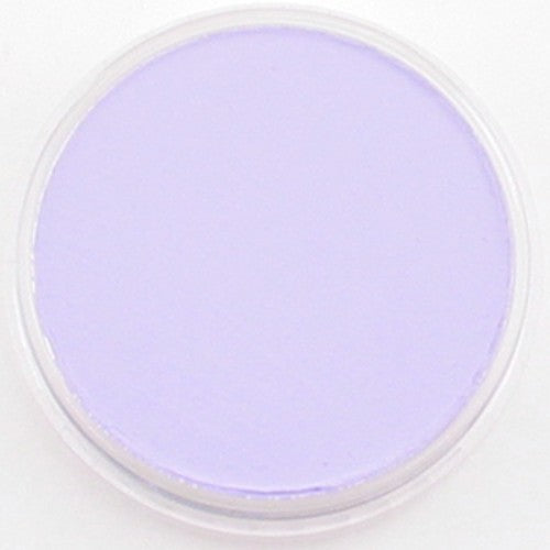 Professional-grade pastel in violet tint, ideal for blending and layering on various surfaces.