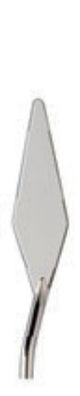 RGM Classic Painting Knife #45 with tempered steel blade and ergonomic wooden handle, ideal for versatile painting techniques.