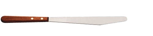 Rgm Large Palette Knife #26/190f with flexible blade and ergonomic handle for precise paint application and culinary use.