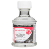 Rown 75ml Low Odour Thinner by Daler-Rowney, ideal for smooth oil painting and easy brush cleaning in confined spaces.