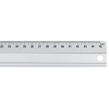 High-quality 45cm aluminium ruler for precise measurements, featuring clear markings and a lightweight, durable design.