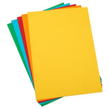 Vibrant A2 75gsm paper pack with 100 sheets in 5 bright colors, ideal for creative projects, reports, and presentations.