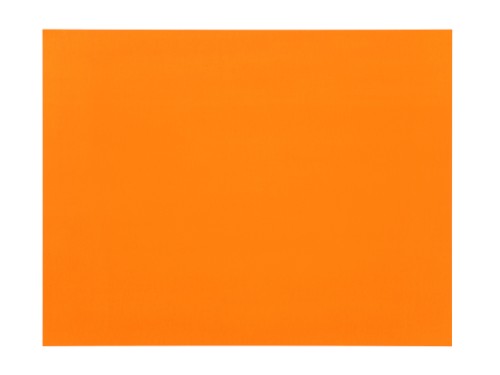 Vibrant orange fluorescent showcards, 50x65 cm, pack of 10, perfect for crafts, decorations, and events.