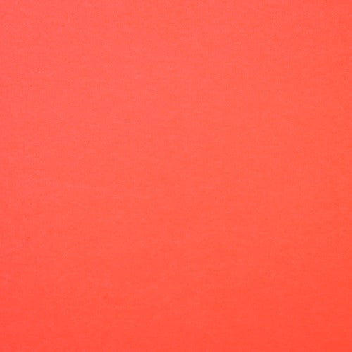 Vibrant red fluorescent showcards, 50x65 cm, pack of 10, ideal for events, crafts, and eye-catching displays.