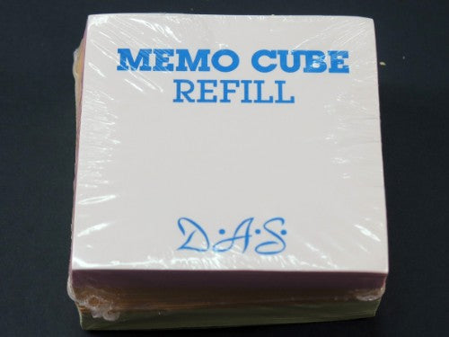 Memo Cube Refills Sml - eco-friendly paper for quick notes, reminders, and ideas; perfect for home or office organization.