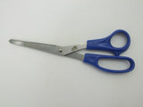 S02018 8" scissors with ergonomic handles and sharp blades for precision cutting in crafting and office tasks.