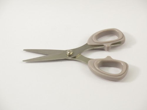 5 1/4" general purpose scissors with stainless steel blades, comfortable grip, ideal for crafting and everyday use.