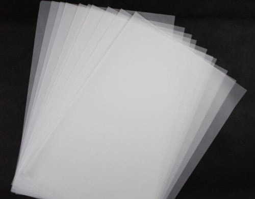 A1 90gsm tracing paper pack of 50 sheets, ideal for artists and designers with excellent transparency and durability.