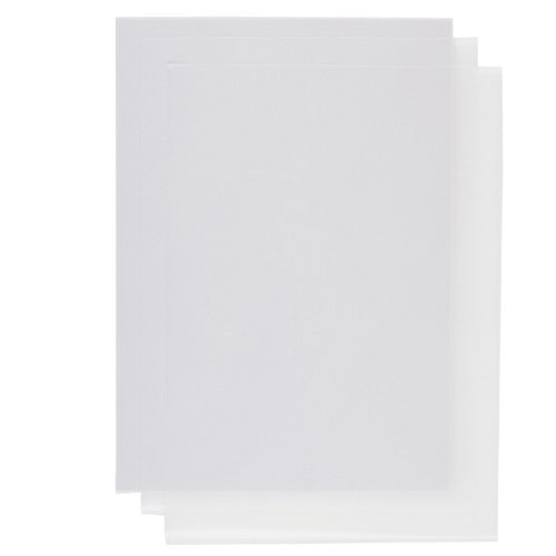 A3 plain tracing paper 90gsm with 50 sheets; ideal for sketching, drafting, and layering without wrinkles.