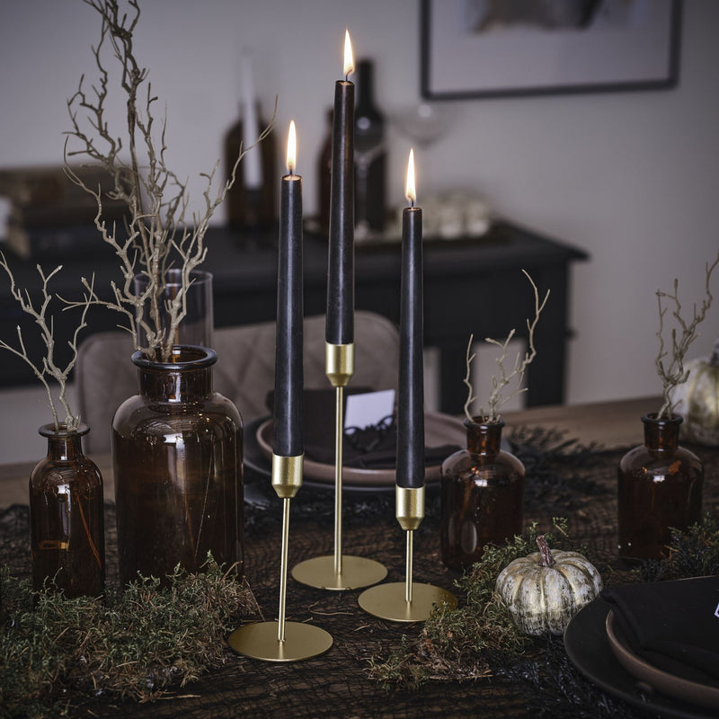 Candle Stick Holders - Deadly Soiree Gold Dinner