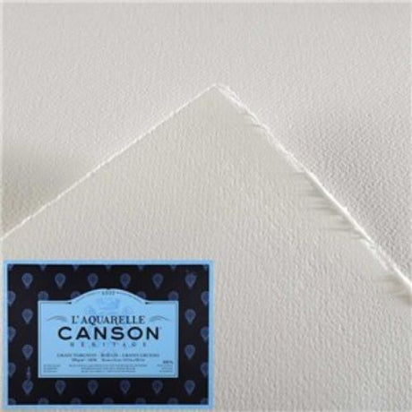 High-quality 26x36 watercolor paper made from 100% cotton, offering absorbency, strength, and a luxurious texture for artists.