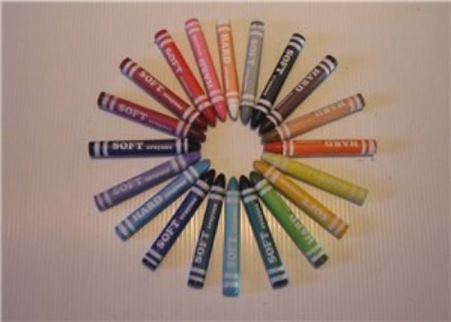 Spectrum Crayons in soft blue, ideal for kids' art, safe, non-toxic, and perfect for smooth, vibrant coloring.